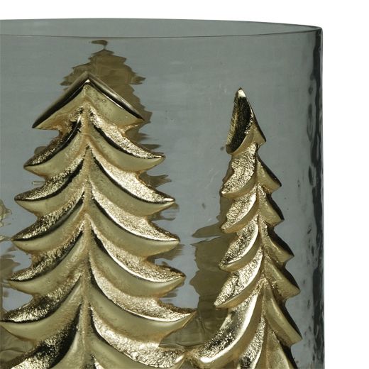 wind light deer champagne gold large