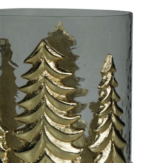 wind light deer champagne gold small