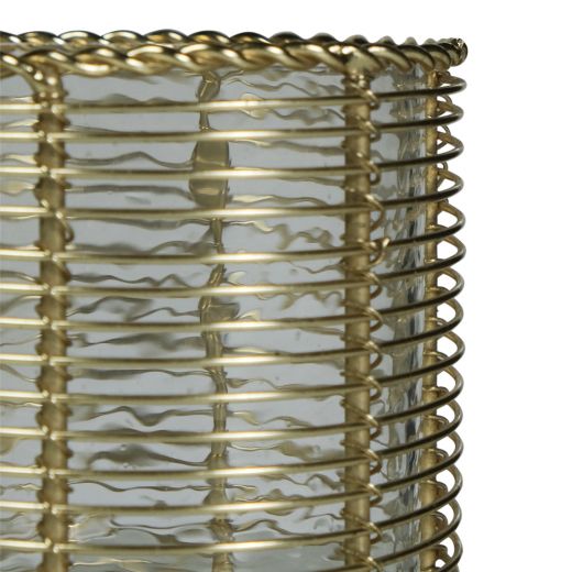 wind light metal champagne gold b