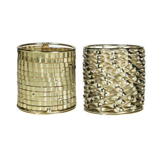 wind light metal champagne gold d