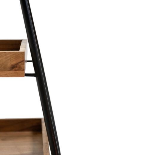 Serving Stand wood rectangle h53 d38cm