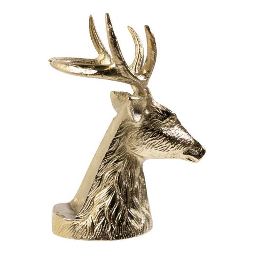Fles Standaard hert goud 21x20x13cm