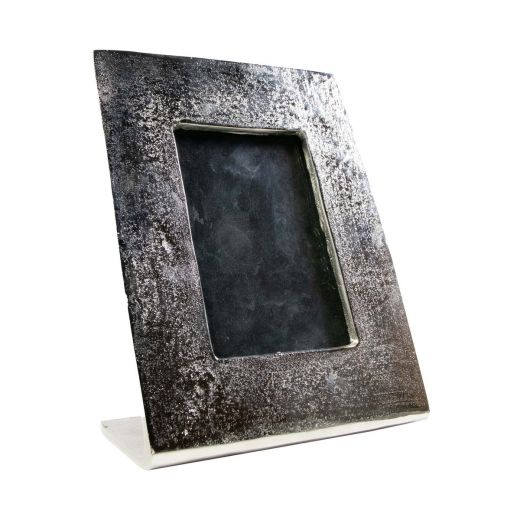 Fotolijst gevouwen zilver 10x10cm