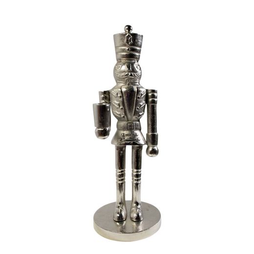 Nutcracker silver 41x12,5x15cm