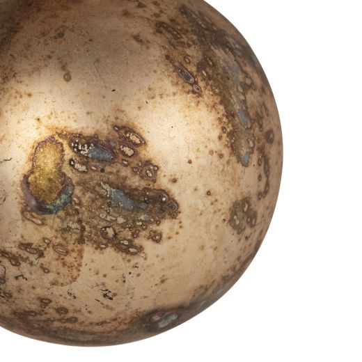 decoration ball deer antique brown 10cm
