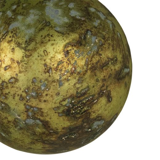 decoration ball deer antique green 8cm
