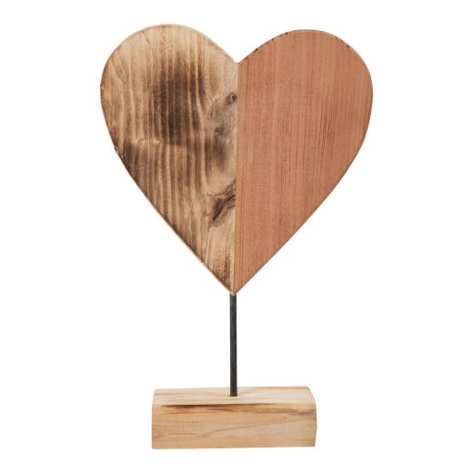  Decoration Heart h45 30x30cm