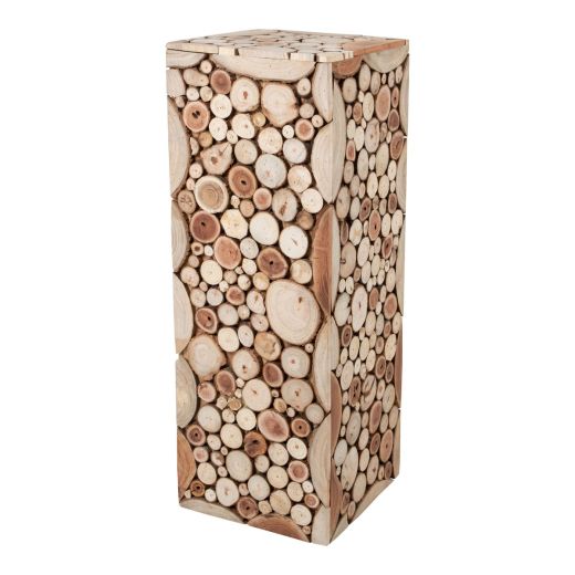 Wooden Pillar 21x21x67cm