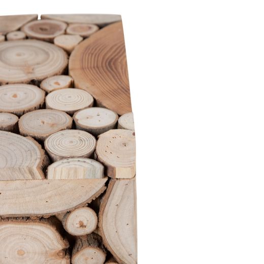 Wooden Pillar 21x21x67cm