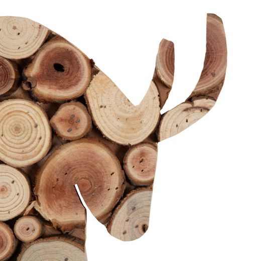  Wall Decoration bison 43x24x2.2cm