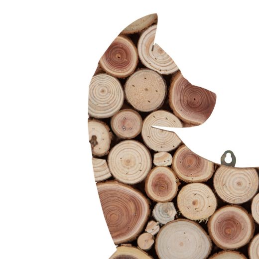  Wall Decoration dog 30x37x2.2cm