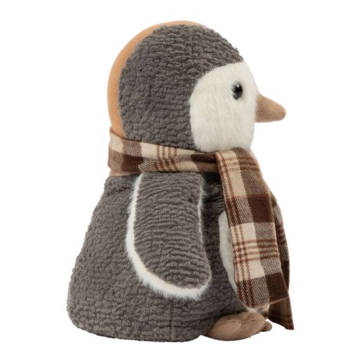 Door Stopper penguin grey/white h23 cm