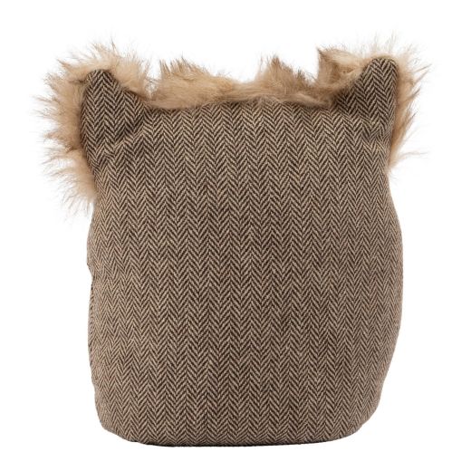 Door Stopper owl brown h25 cm