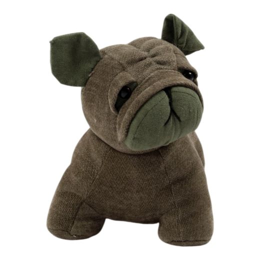 Door Stopper bulldog green 16x19x22cm