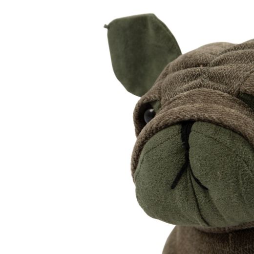 Door Stopper bulldog green 16x19x22cm