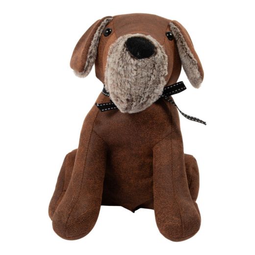 Door Stopper dog dark brown