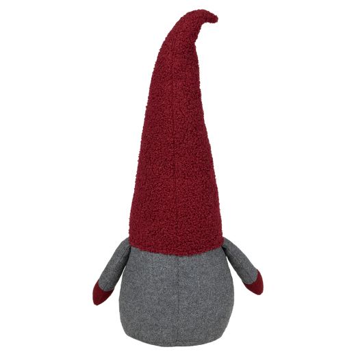 butoir de porte lutin chapeau rouge