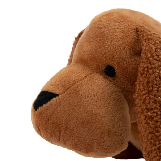 Door Stopper dachshund brown boucle ears 17x40x17cm
