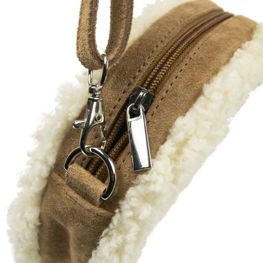 mouton blanc crossbody sac dia 24cm (ovis aries)