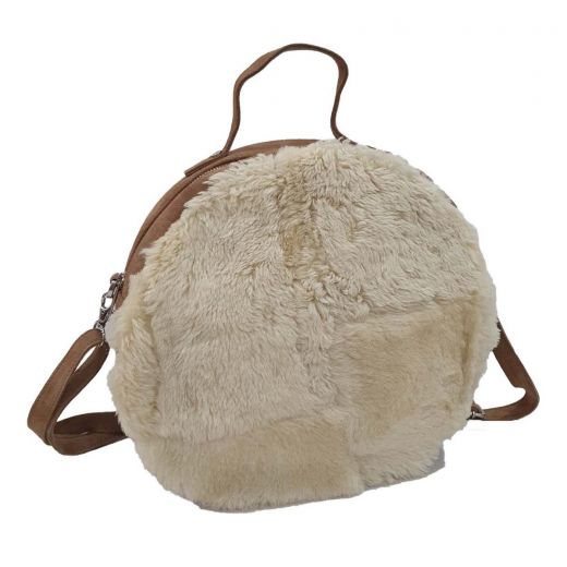 mouton blanc crossbody sac uni 30x28x7cm (ovis aries)