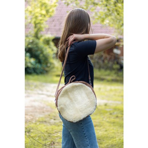 mouton blanc crossbody sac uni 30x28x7cm (ovis aries)