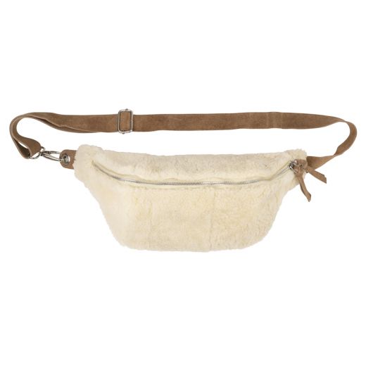 gürteltasche schaf weiss 43cm