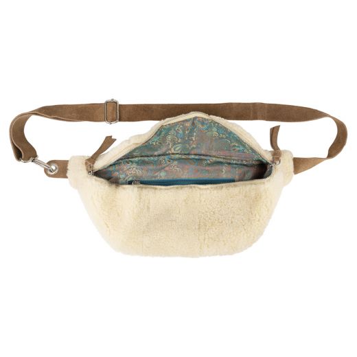 gürteltasche schaf weiss 43cm