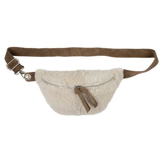 mouton blanc sac banan petit 30cm