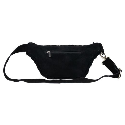 sheep black fanny pack small 30cm (ovis aries)