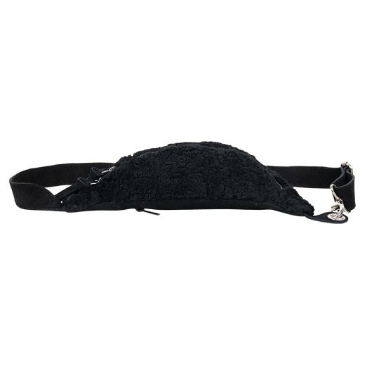 sheep black fanny pack small 30cm (ovis aries)