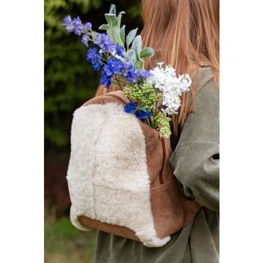 schaf weiss rucksack 32cm (ovis aries)