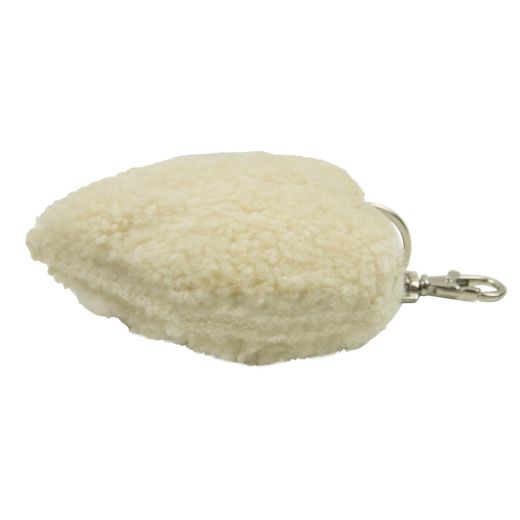 porte-clé mouton blanc coeur 10cm