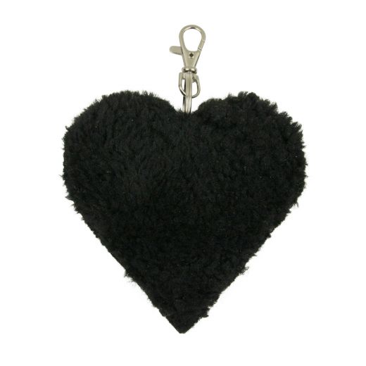 key chain sheep black heart 10cm (ovis aries)*