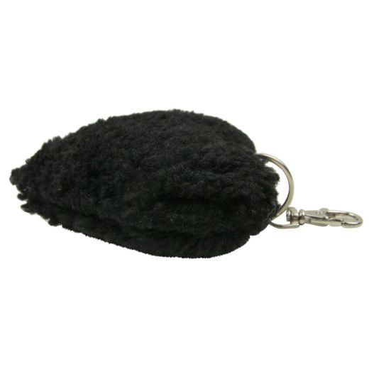 key chain sheep black heart 10cm (ovis aries)*