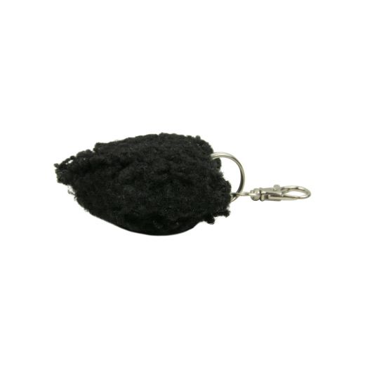 porte-clé mouton noir coeur 5cm