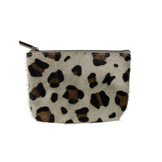 make up bag leopard 15cm (bos taurus taurus)*