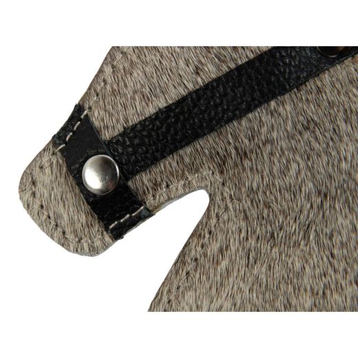 Porte-clés cheval gris (Bos taurus)
