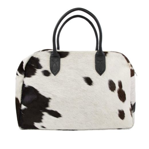 travelbag cow black 50x35x15cm (bos taurus taurus)