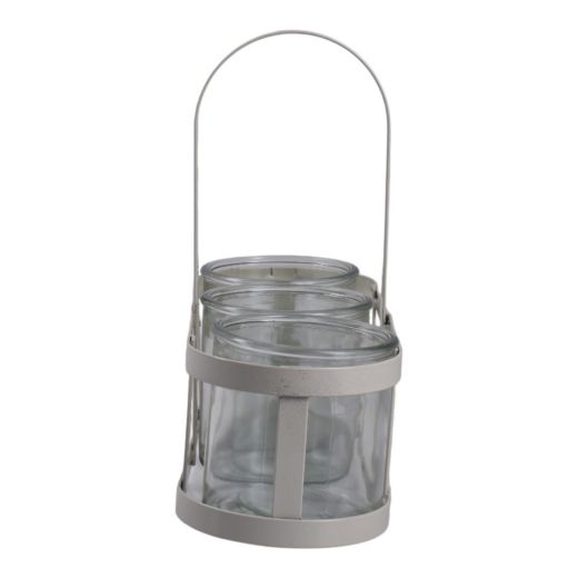 Metal rack “roast” beige with cylinder 31x12