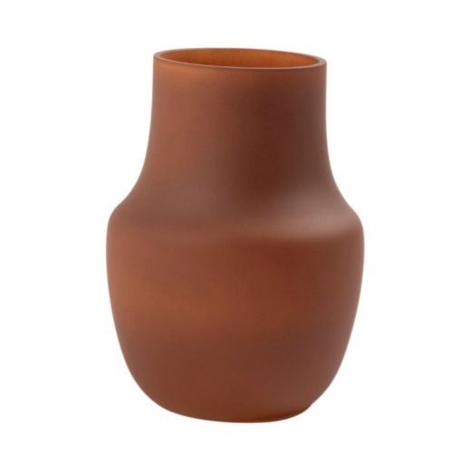 Vase Mira brown h20 d15cm (cc)