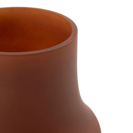 Vase Mira brown h20 d15cm (cc)
