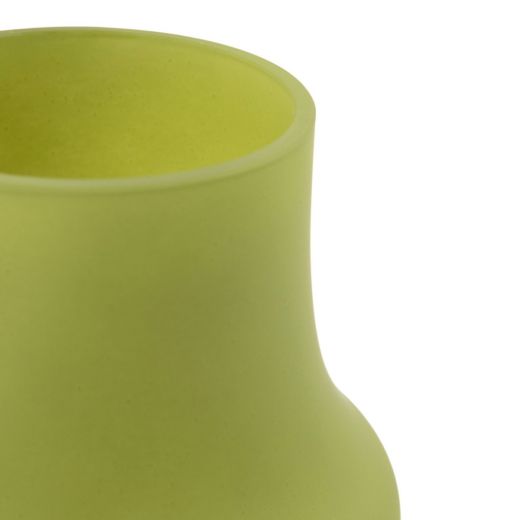 Vase Mira green h20 d15cm (cc)