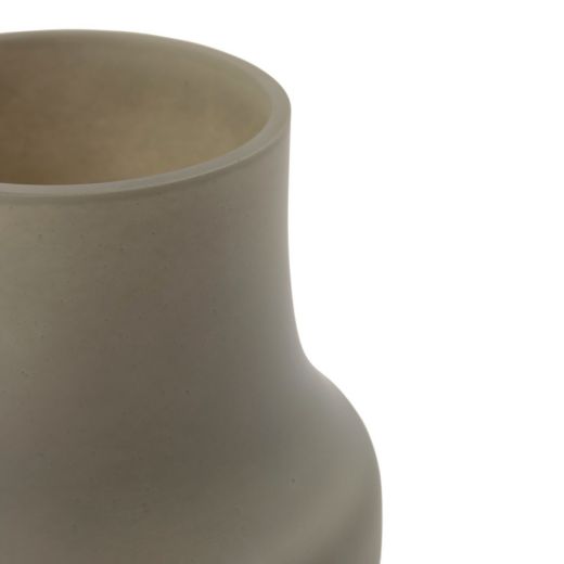 Vase Mira beige h20 d15cm (cc)