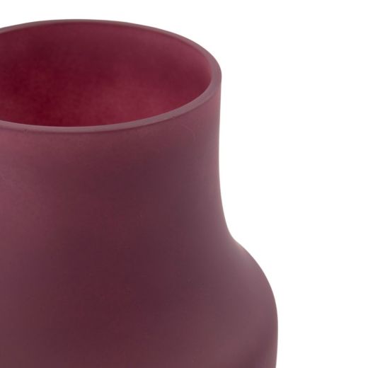 Vase Mira purple h20 d15cm (cc)