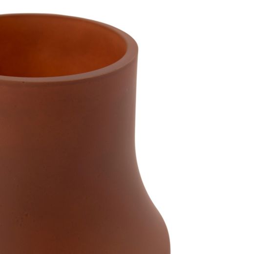 Vase Mira brown h28 d15cm (cc)