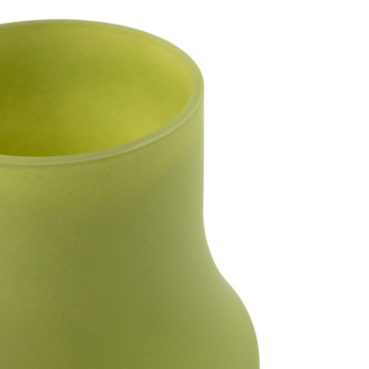 Vase Mira green h28 d15cm (cc)