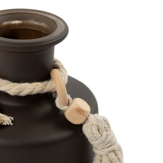 Vase Lunara grey h18 d11,5cm