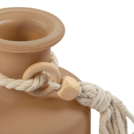 Vase Lunara beige h18 d11,5cm