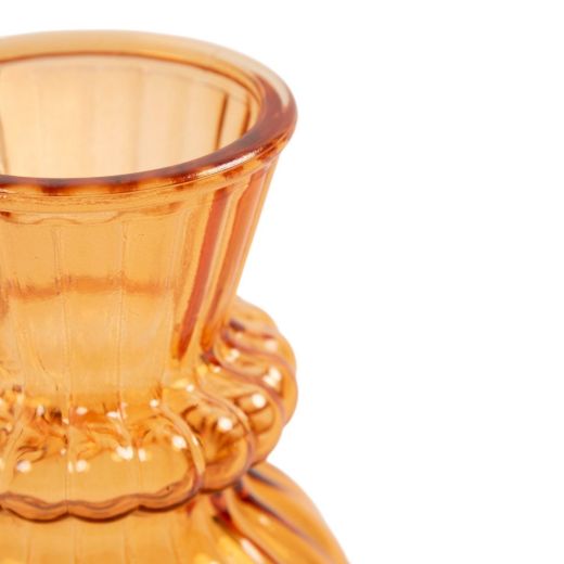 Vase Lysara orange h18 d11cm
