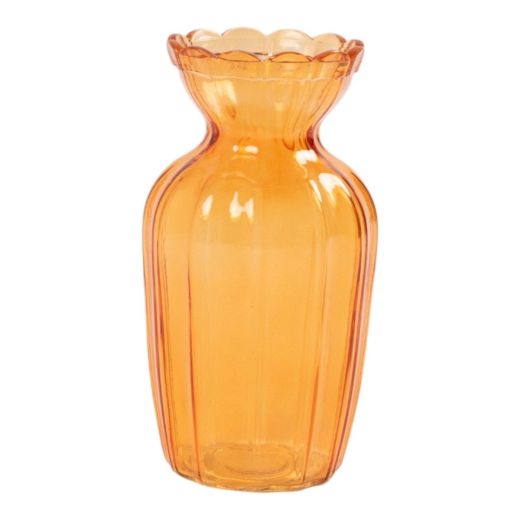 Vase Aveline orange h20 d10,8cm